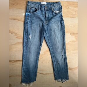 PISTOLA Mid Rise Distressed Blue Denim Jeans Size 27